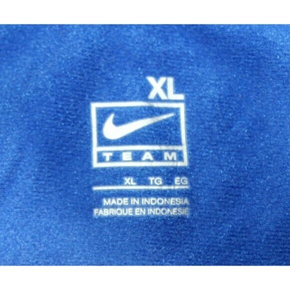 Men Nike Warm Up Rio Soccer Track Full Zip Jacket XL Blue Running Training 14851 - Picture 4 of 7